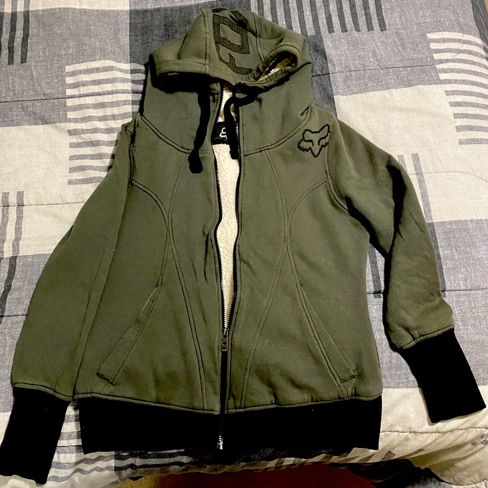 Zip up hoodie